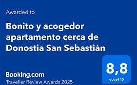 Bonito Y Acogedor Apartamento Cerca De Donostia San Sebastian